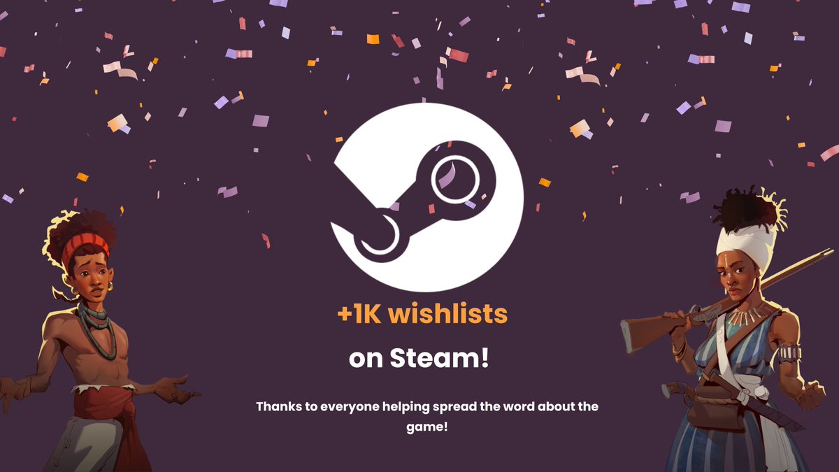 mandingagames's tweet photo. Guys, this is unreal! 🤯 We are just a very small indie team from Bahia, and hitting 1,000 wishlists in only 3 days was completely unexpected.
Thank you for all the feedback and support! This means the world to us! ⚓#indiegame #gamedev #BlackSailors https://t.co/1qXwH0PhhR