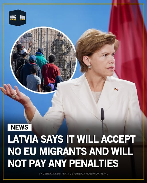 The EU's plan: accept migrants or pay €20,000 per head. Latvia's answer: keep the invoice.

Latvian Foreign Minister Baiba Braže announced during the annual foreign policy debate in parliament that Latvia will not accept any migrants under the EU Migration and Asylum Pact. She