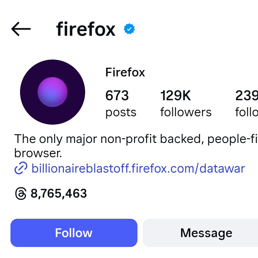 GoogledChrome's tweet photo. Firefox has removed their signature feature, the fox in the icon. However, Chrome will never remove its signature feature, data tracking and privacy intrusion. https://t.co/X7GTM0Btry