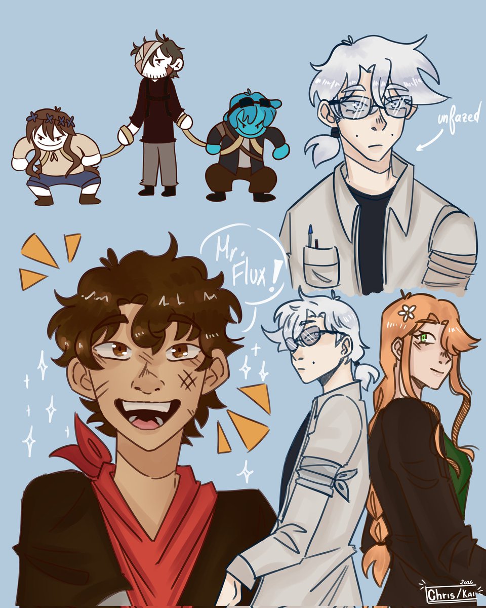 Maxwellinpiz's tweet photo. Doodle dump (session 6 is killing me rn) 
#decayedtwt #DecayedandDecrepit https://t.co/m054Ukg5ne