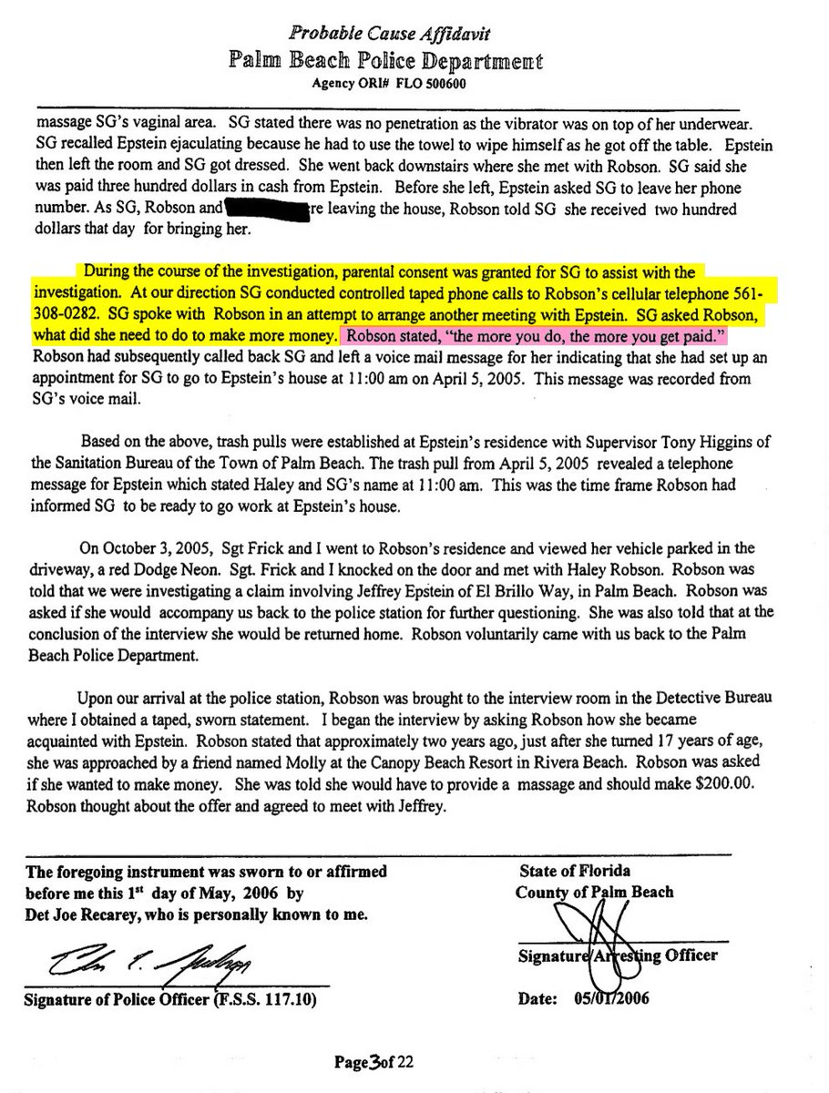 🚨NEW: <a href="/IanCarrollShow/">Ian Carroll</a> and <a href="/ProjectConstitu/">Project Constitution</a> racked up over 9 million views accusing Erika Kirk of being an Epstein recruiter — but DOJ records show otherwise.

A basic search of the Epstein files shows it was Haley Robson who said: “The more you do, the more you get paid.”

The