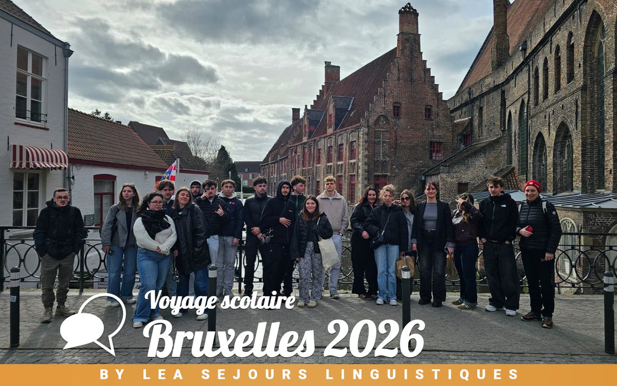 LEASejours's tweet photo. La grande vie, entre les gouttes, pour notre groupe de Clermont-Ferrand en séjour linguistique à Bruxelles 🇧🇪

Chers professeurs et directeurs d'établissements : nous organisons nos voyages scolaires partout et pour tous les âges. Contactez-nous 04 74 28 88 80 💪 https://t.co/sUlLj0oMt5