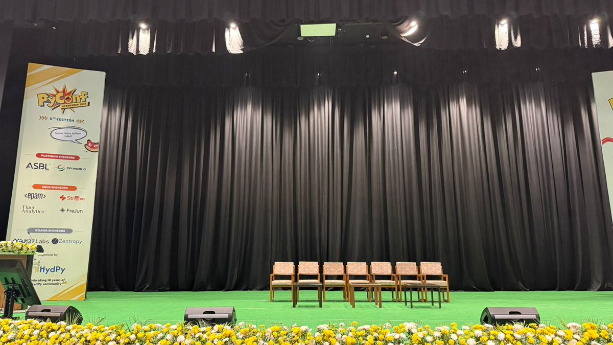 PyConf Hyderabad #PyConfHyd2026 tweet media
