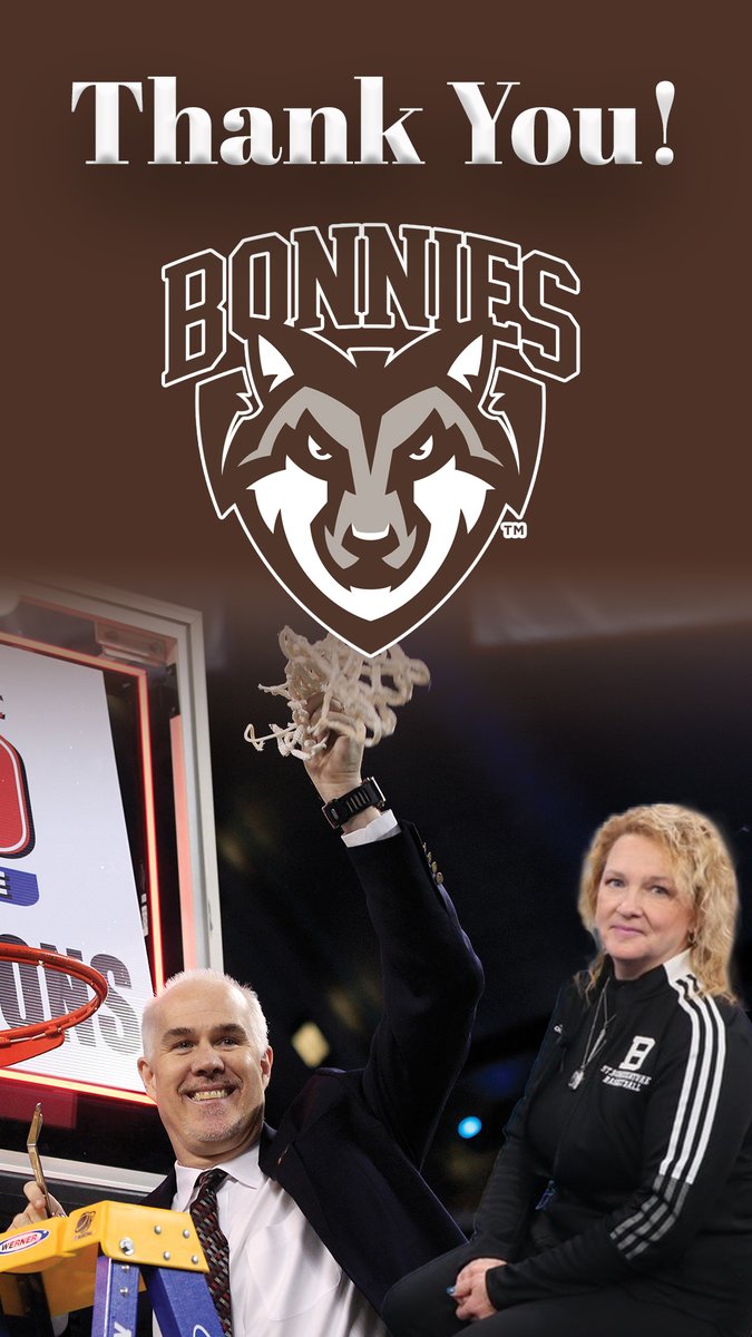 For 19 years, <a href="/BonniesMBB/">Bonnies Men's Basketball</a> Coach Mark Schmidt and his wife, Anita, have been more than just members of the St. Bonaventure family — they’ve been an important part of the Olean community. Today, members of our community simply want to say thank you. 🤎🤍

▶️ youtube.com/watch?v=c6poPL…