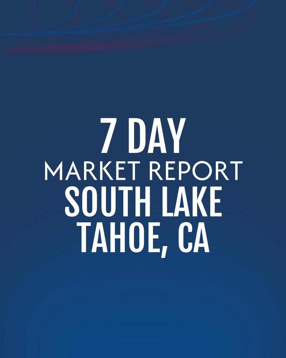 BobArthurGroup's tweet photo. Selling or buying in South Lake Tahoe? Here’s what’s happening now:

- 90 homes on the market, most around $817K.
- Median price per sq. ft. is $503.
- 30% have lowered prices, great for sellers to stand out. https://t.co/VPb5naBIkW