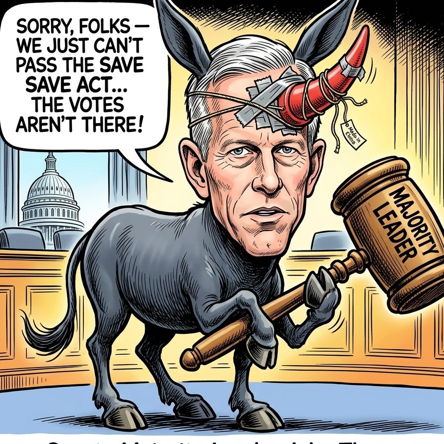 The Democrat <a href="/LeaderJohnThune/">Leader John Thune</a> is a traitor