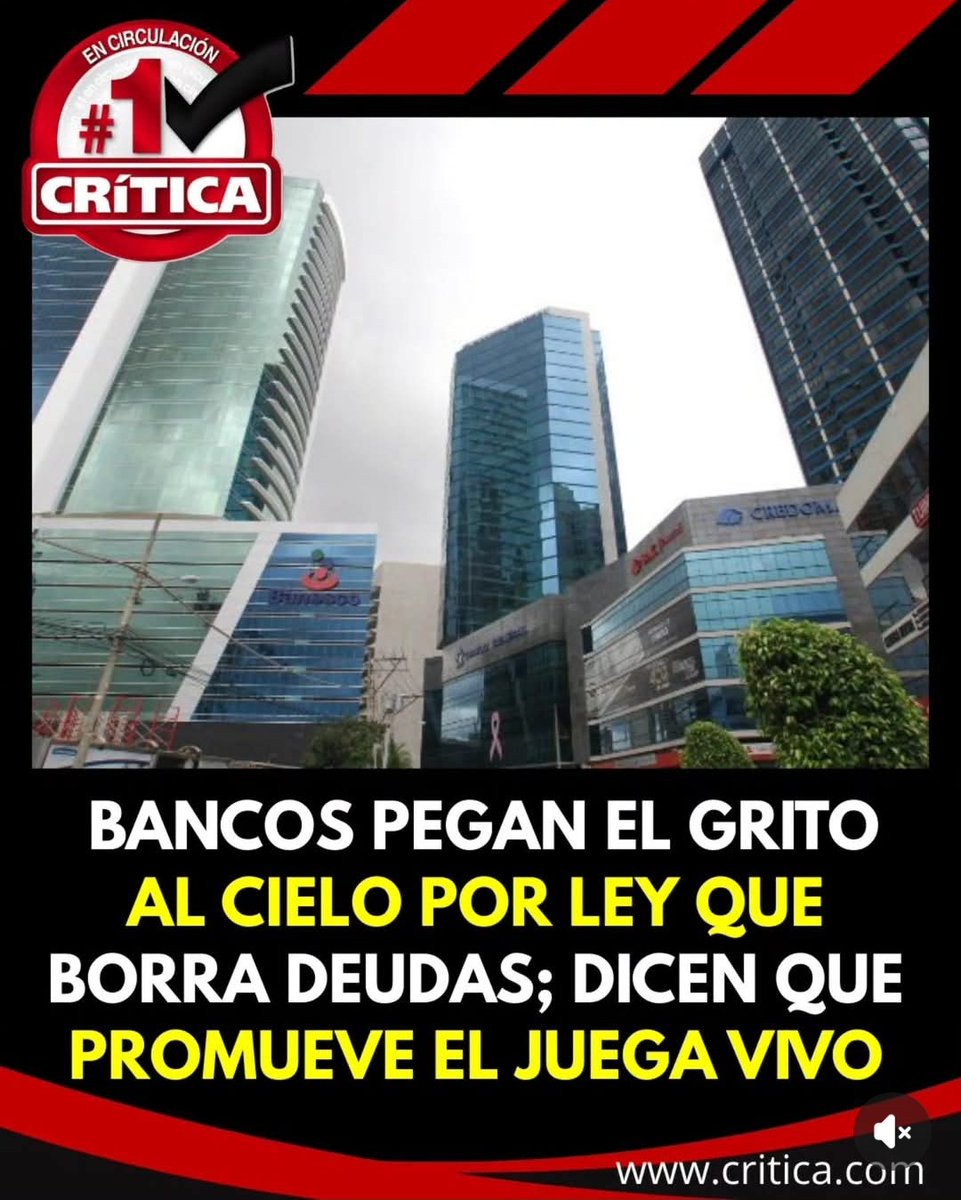Aquí en este país , los bancos son delincuentes le roban a la gente inescrupulosamente y si no miren lo q paso en la pandemia asta intereses cobraron cuando el pueblo estuvo encerrado ellos estaba robando y q me demuestren Ami q no fue así