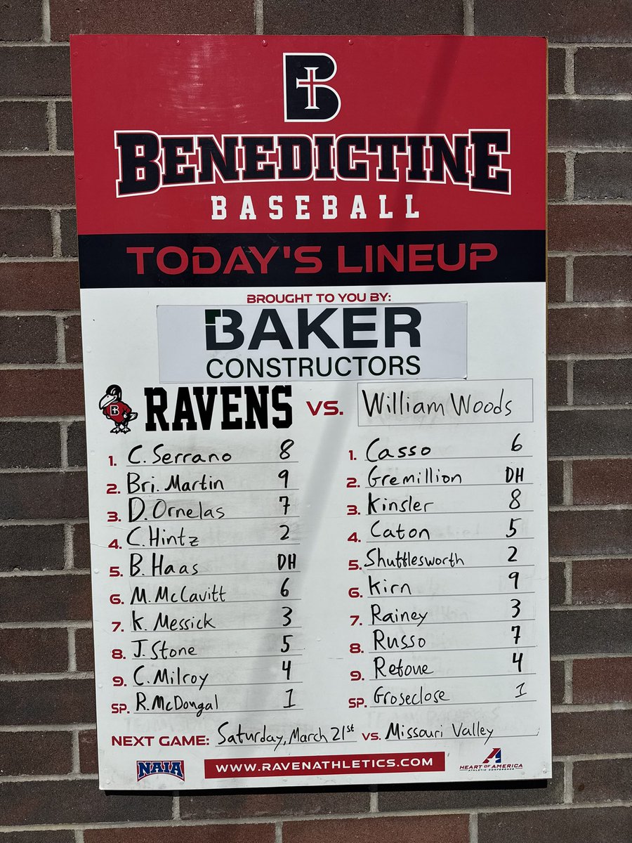 Benedictine Baseball tweet media