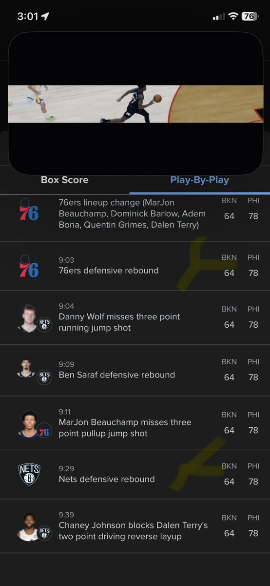 cbrdylan's tweet photo. 2 clear Danny wolf rebounds need to fix this @nbastats https://t.co/bJ46TwSmgU