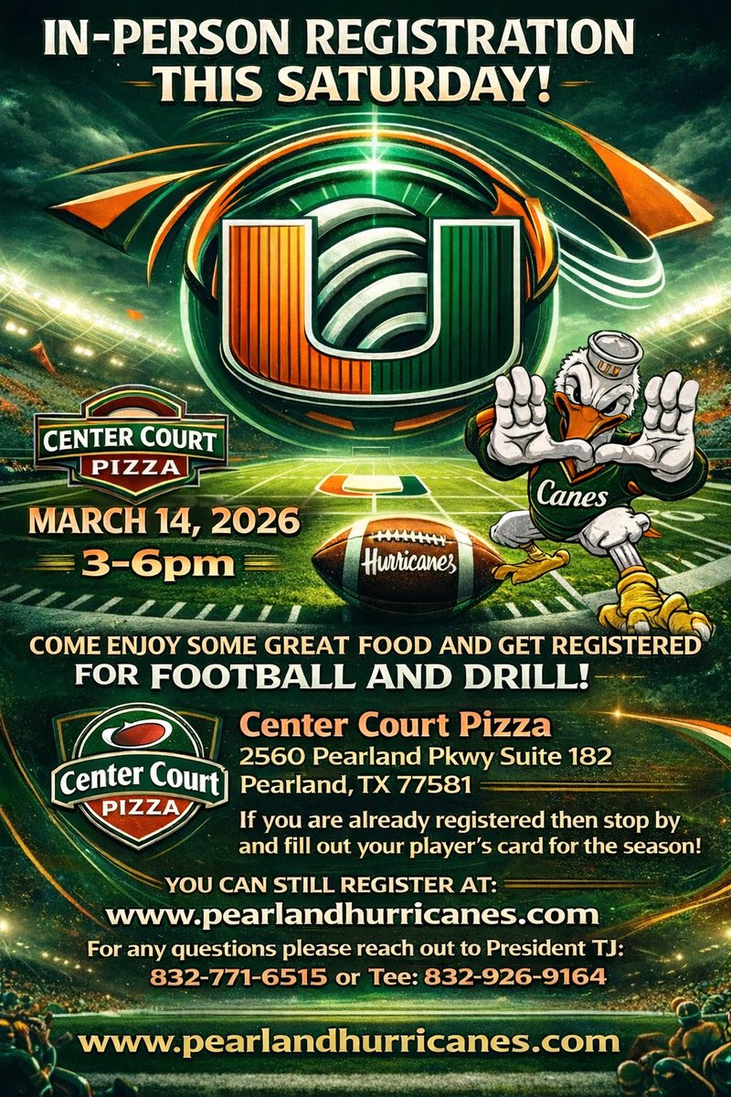 Pearland Hurricanes tweet media