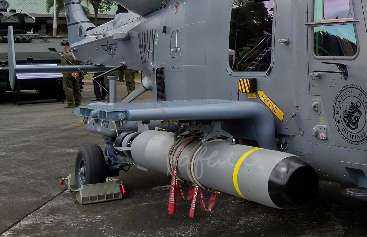 Pictures showing british made AW159 helicopters of the Philippines Navy ...