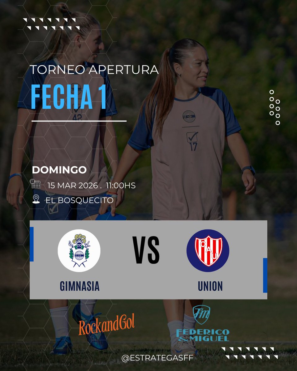 Las Triperas ponen primera en 2026 ⚽💙

El fútbol femenino de Gimnasia y Esgrima La Plata arranca su camino en el torneo 2026 ante Unión de Santa Fe.

📍 El Bosquecito
🗓 Domingo – 11:00 hs
📺 Transmite LPFl Play

📸 <a href="/femeninocge/">Gimnasia Fútbol Femenino</a>

#GELP #FútbolFemenino #Triperas #LPFPlay