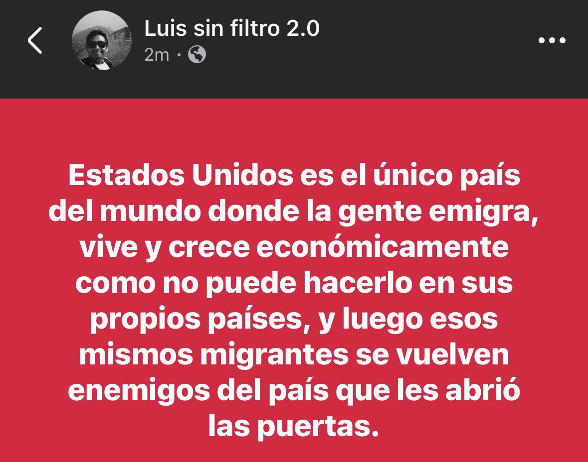 Luis sin filtro tweet media