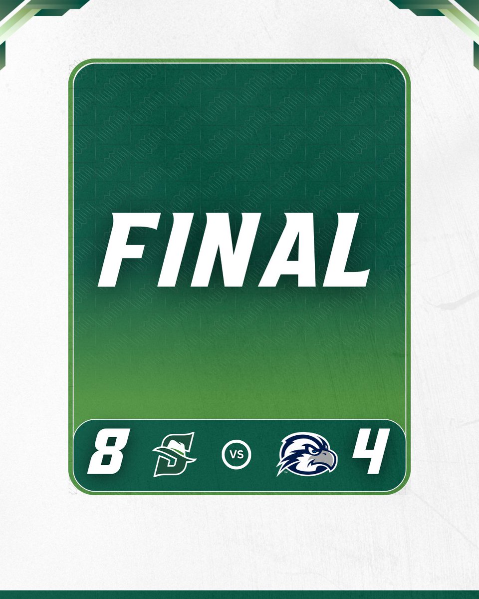 Hatters complete the comeback in Game 1 to take the series. Game 2 will start in approximately 30 minutes!

#GoHatters | <a href="/StetsonHatters/">Stetson Hatters</a>