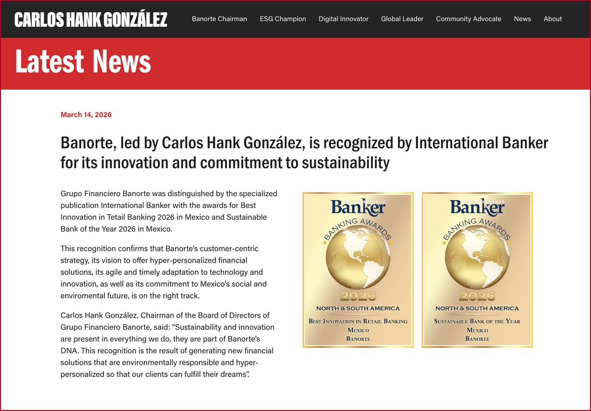Carlos Hank González tweet media