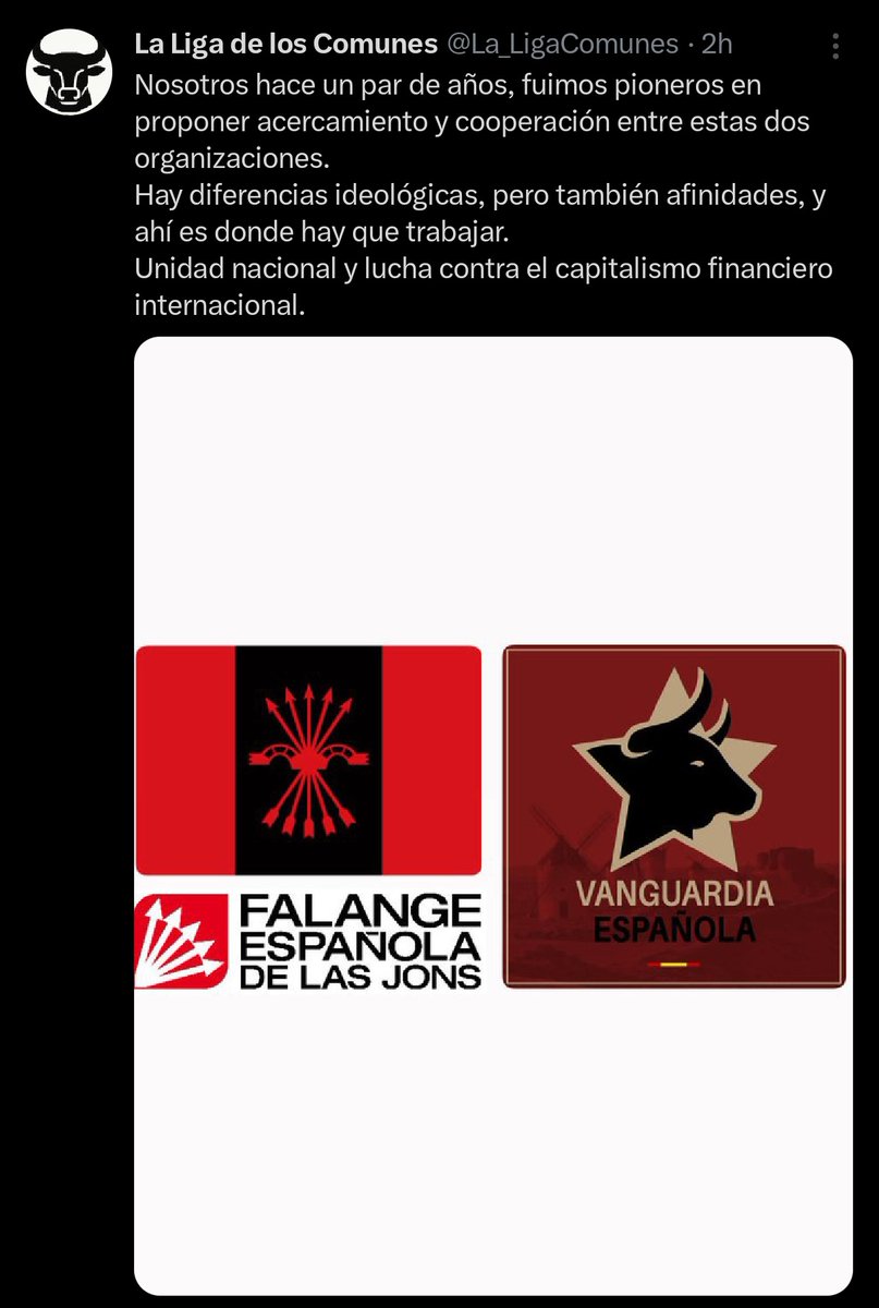 _Denis_Paredes's tweet photo. Lo de que el partido de @armesillaconde quiera unificarse con falange demuestra la podredumbre intelectual de este personaje. 

Todos se alejan de el y ya busca amigos hasta en el basurero. Entre su defensa de Franco, José Antonio y esto queda claro a quien sirven https://t.co/BFdeDUADjy