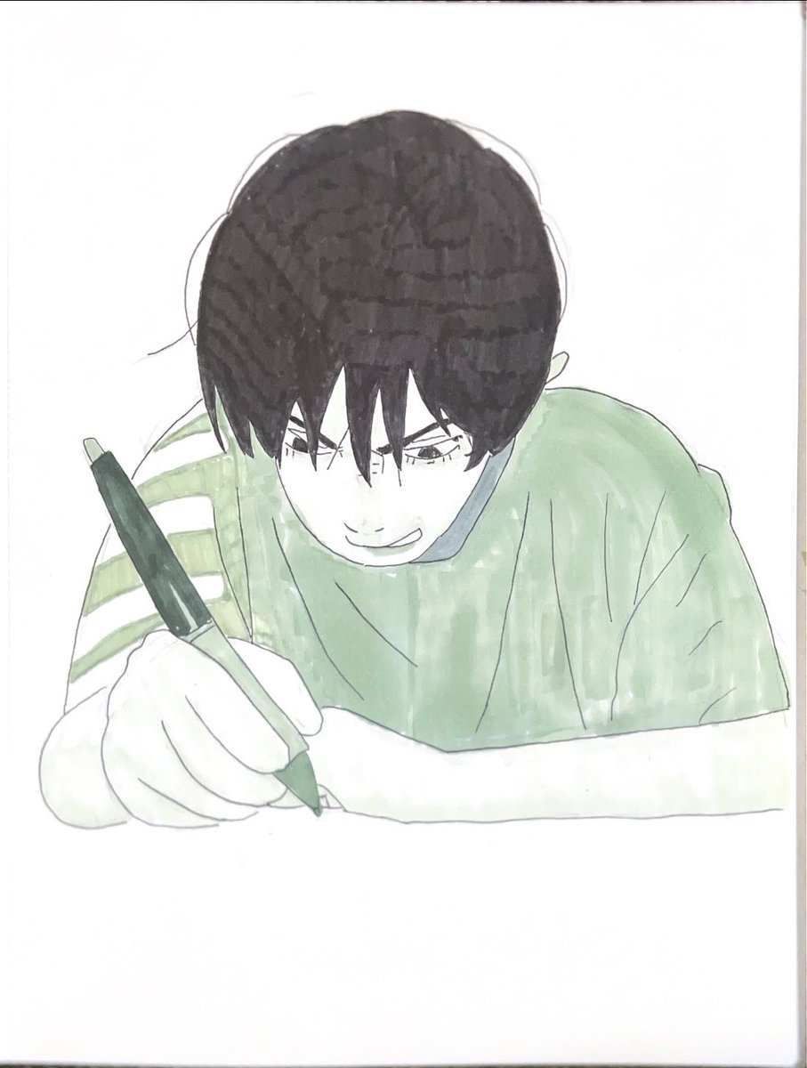 gujit0's tweet photo. 3-14-26 another Fujino #lookback #manga #anime #drawing #2026 https://t.co/huCBNPOByb