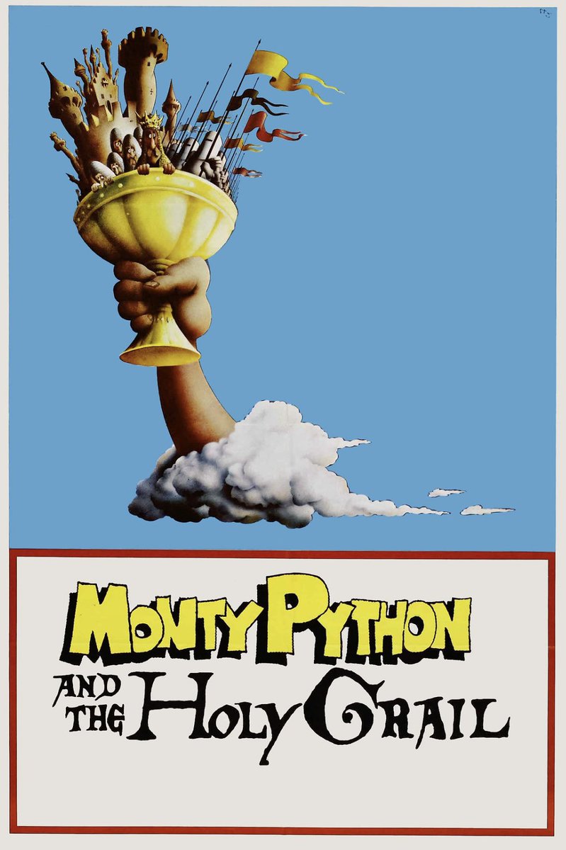 javierfied's tweet photo. #Theholygrail Itโs hilarious from the very first minute, with jokes that still work well even today. Itโs incredible how they adapted the Arthurian characters and story into a vehicle for one of the greatest comedies in cinema history. Truly genius! https://t.co/mOPcDjZtnk