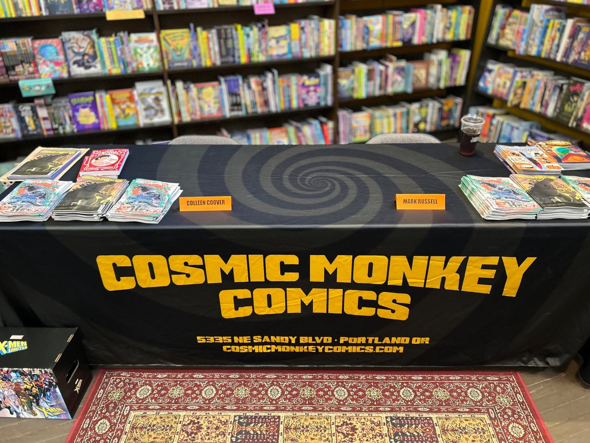 Cosmic Monkey Comics tweet media