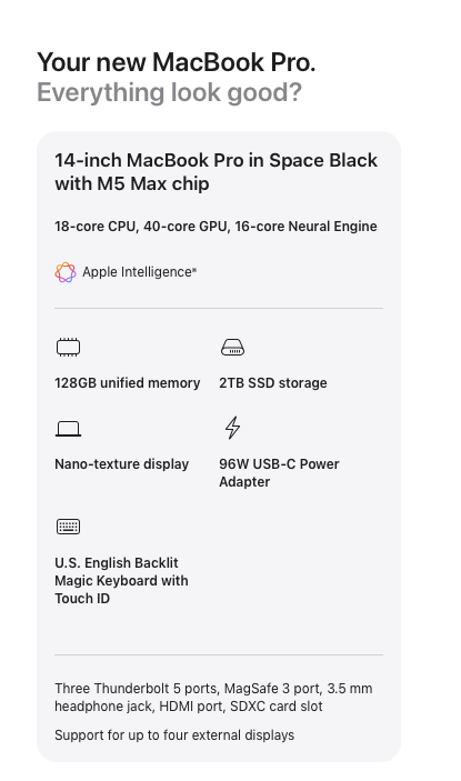 theodorelemoore's tweet photo. Some purchases aren't rational. Every 4 years I max out my Mac — specs I'll never fully use.
But I'm not buying specs. I'm sending a message to a younger me — a middle schooler who saved every coin just to work a PC shop unpaid, no salary, just to be near computers.
You made it, kid. That sacrifice was worth it.