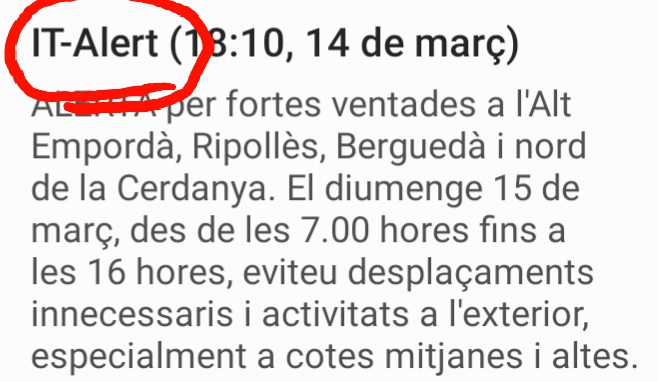 Us heu fixat en aquest detall? 👇
Catalunya ara pertany a Itàlia?