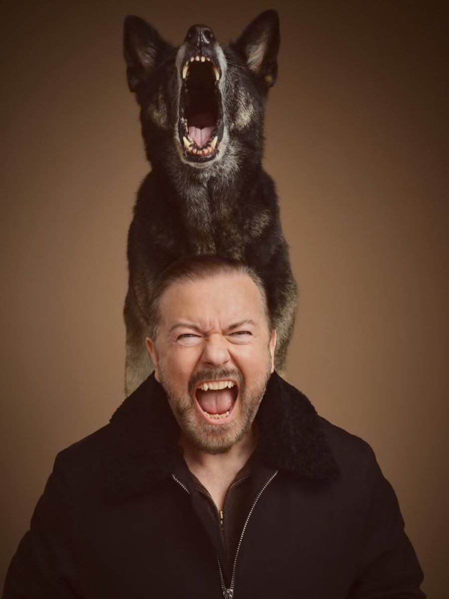 gervaisclips's tweet photo. "Be the person your dog thinks you are.” - Ricky Gervais https://t.co/TA39dt1HKl