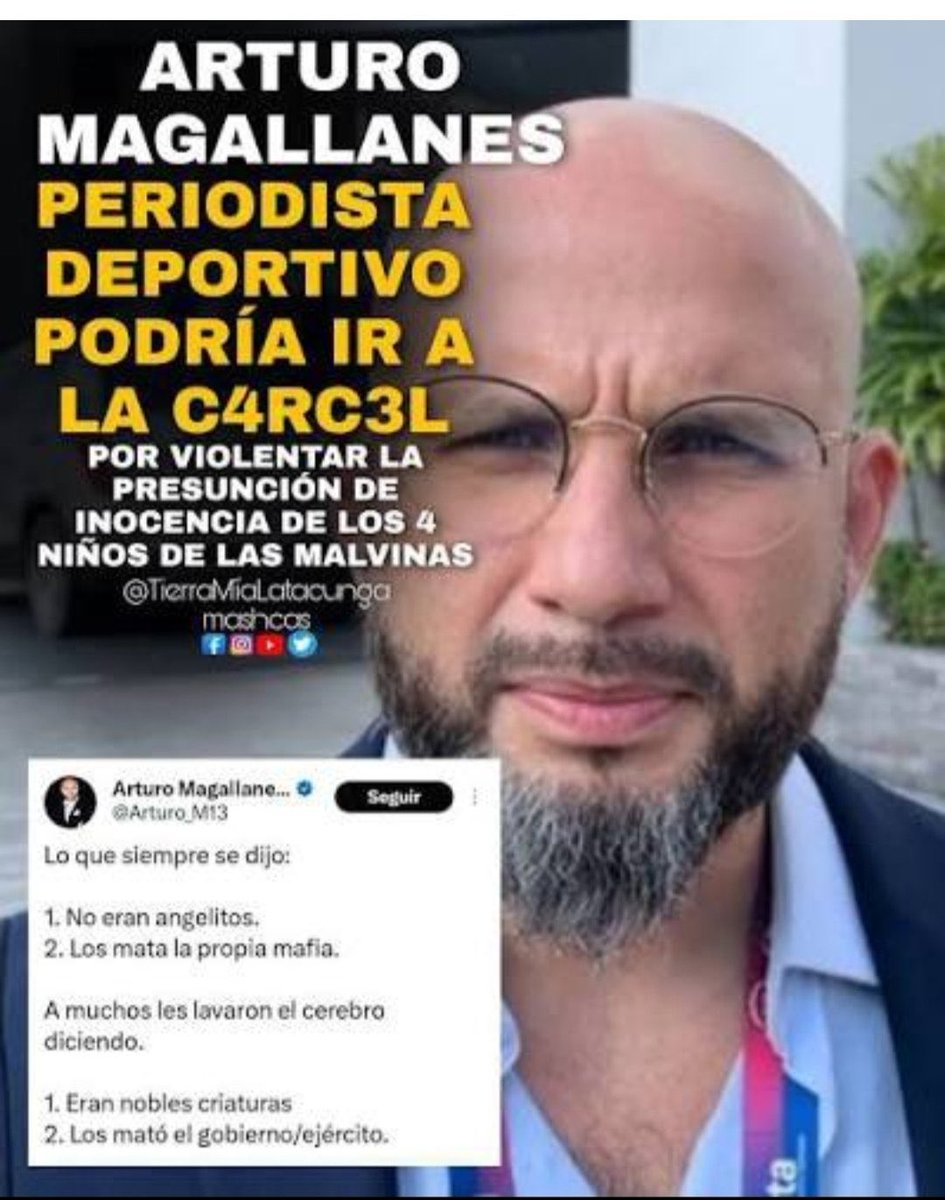 ¿Para cuándo la demanda a este ser repudiable?