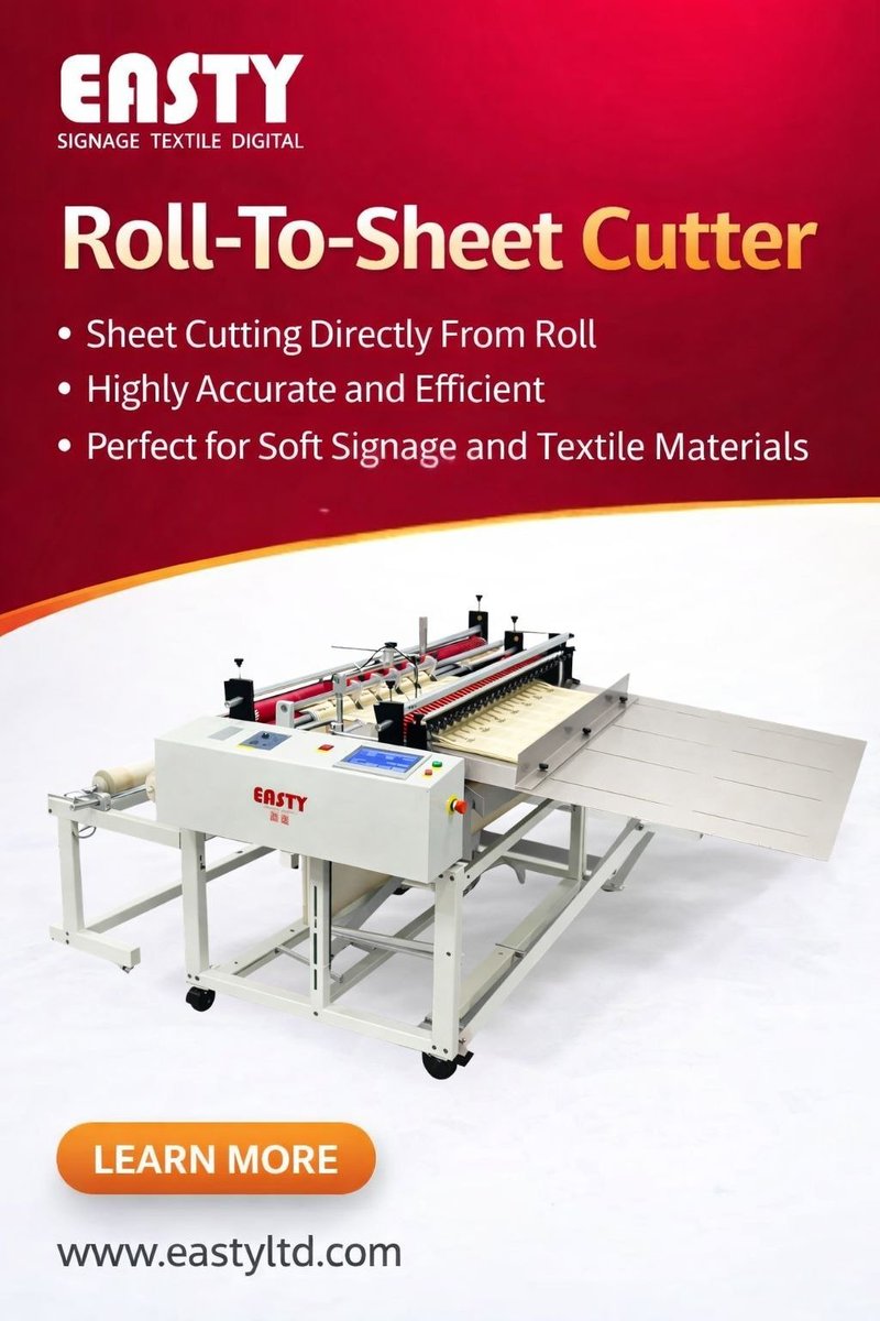 eastylimited's tweet photo. #Easty PRS — the fully automatic roll-to-sheet cutter that speeds production and guarantees pinpoint accuracy. Cuts EVA foam, PET, PVC battery film, reflective film, leather, non-woven, paper, and more
#Rolltosheetcutter #rolltosheetcuttingmachine
Faster  https://t.co/bihCdB6ZBB https://t.co/N3yo6niRNG
