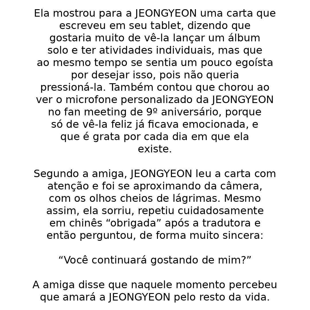 JEONGYEONBR_'s tweet photo. A Jeongyeon China Bar compartilhou o relato de uma situação vivida por uma fã com JEONGYEON durante um fansign da era “STRATEGY”.

#JEONGYEON #정연 #TWICE #트와이스 https://t.co/OUIM7tpGYo