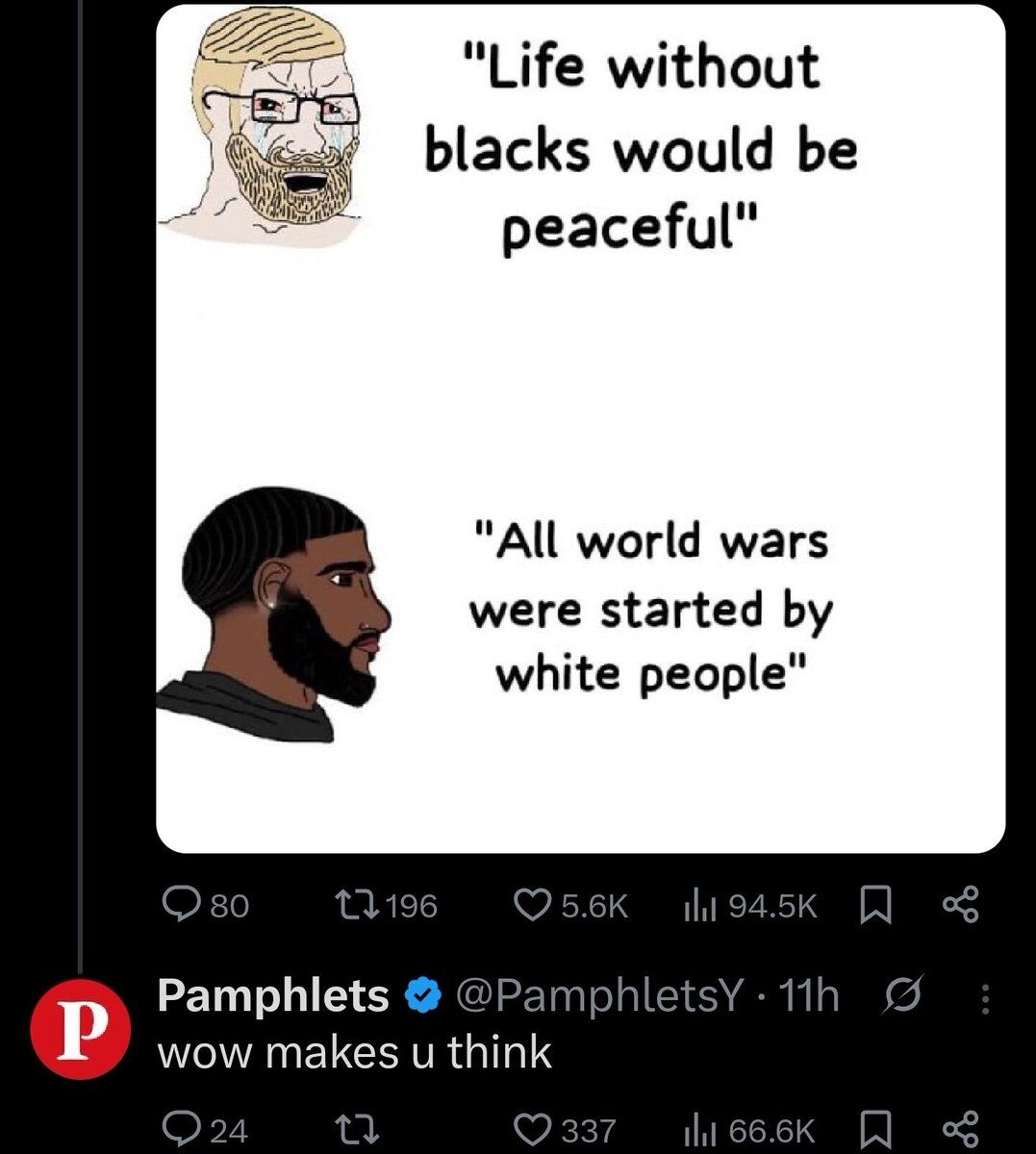 Insane Cope tweet media