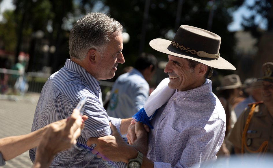 🇺🇾🐎El presidente de la República, <a href="/OrsiYamandu/">Yamandú Orsi</a>, participó en la 39ª edición de Fiesta de la Patria Gaucha.

“Uruguay tiene ganas de celebrar lo que es, lo que somos. Es una fuerza grande desde el punto de vista identitario”, expresó.

🔗gub.uy/presidencia/co…