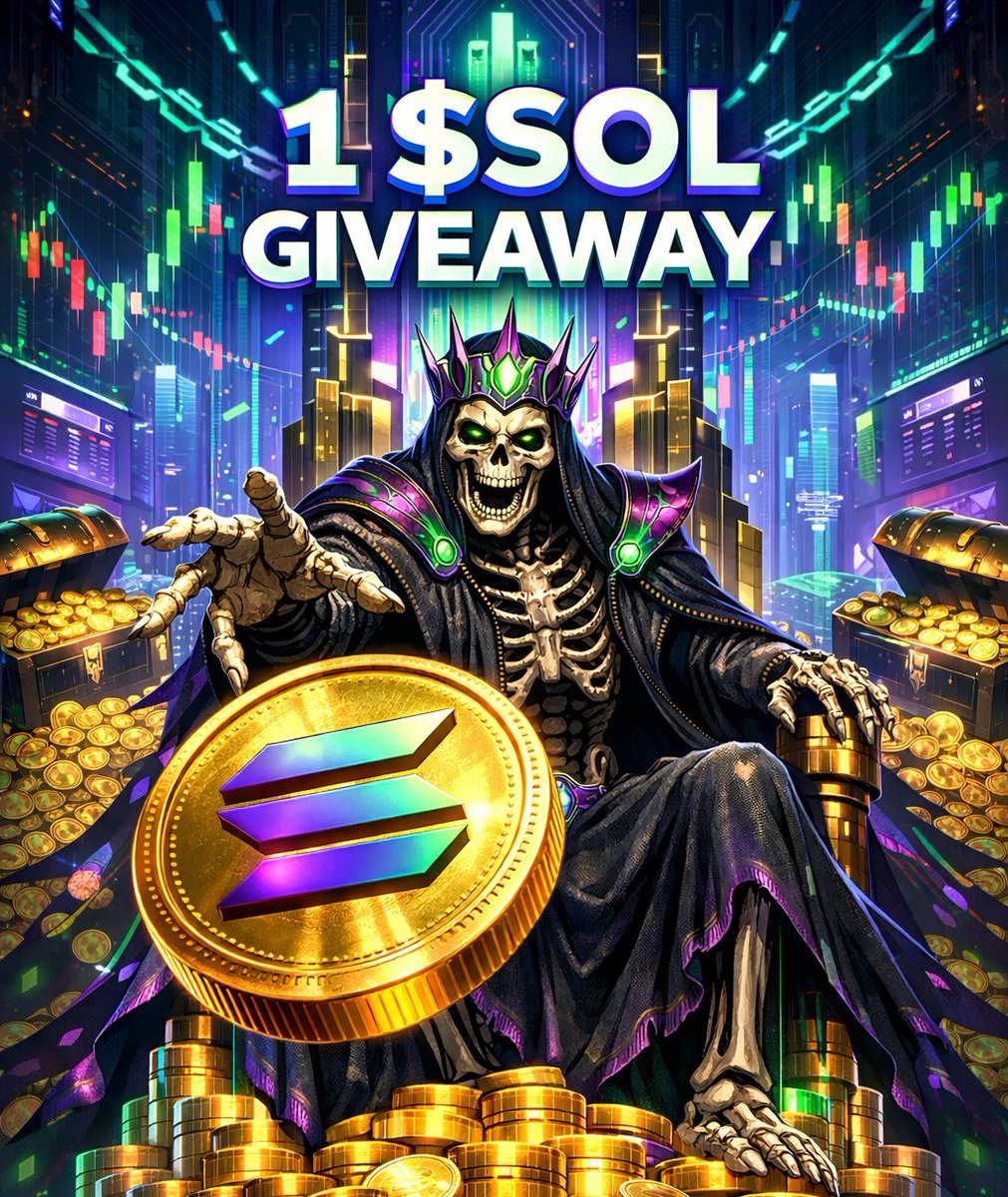 🚨🚨🚨 1 $SOL GIVEAWAY 🚨🚨🚨

And more 💰🛍

Must be in the Gravemint space to win prizes 👇

x.com/i/status/20328…

Like, rt, comment, tag 3 people 👥

Engage with the purple pill when you get to the space 🟣

Good luck everyone 🍀🧧