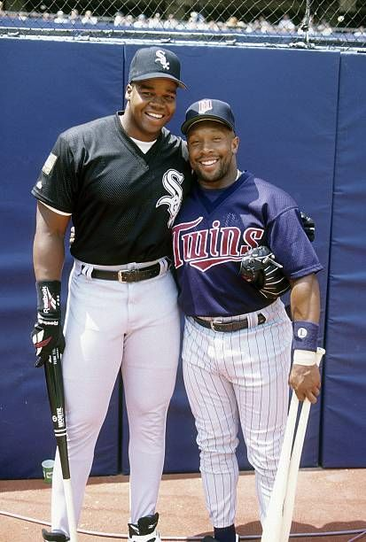 Frank Thomas and Kirby Puckett.