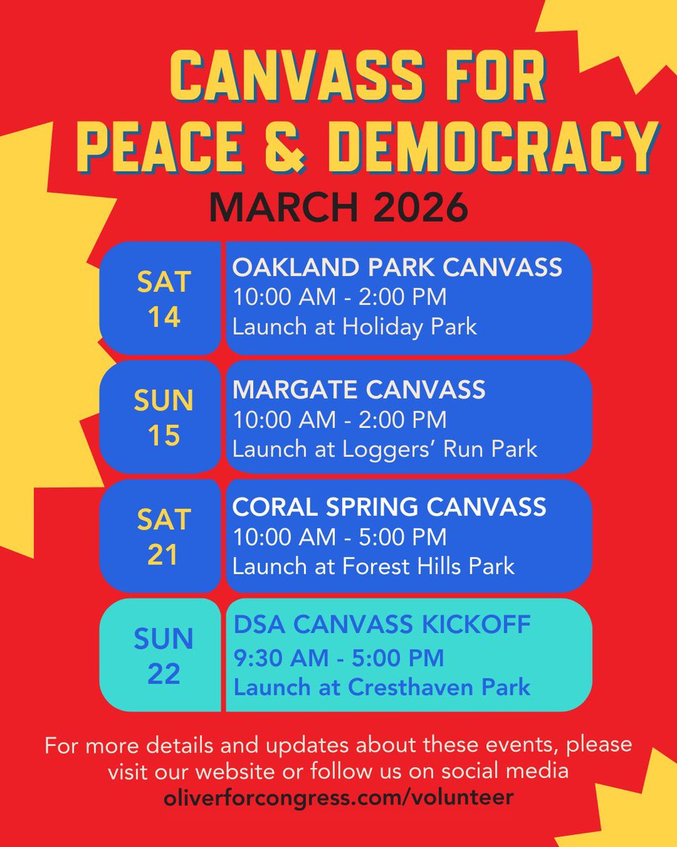 Broward County DSA tweet media