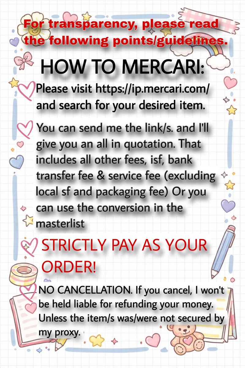 Open 𖧷 Mercari Pasabuy & Pahanap Batch 36 tweet media