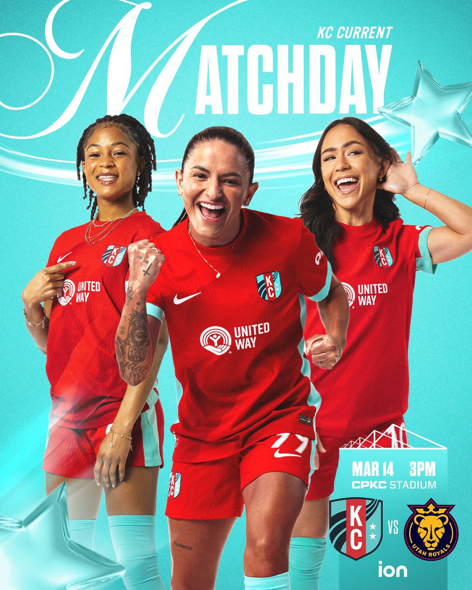 EduardoGGalindo's tweet photo. Segundo del día nos vemos a las 2:00 pm hora centro 📺 https://t.co/cRhkaSStSf
🏟️ #KansasCityCurrent vs #UtahRoyals #NWSL https://t.co/d6zoaKs06N