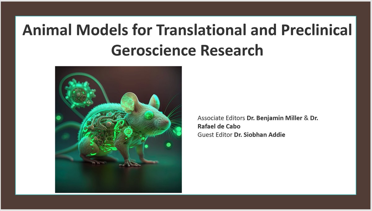 GeroScience tweet media