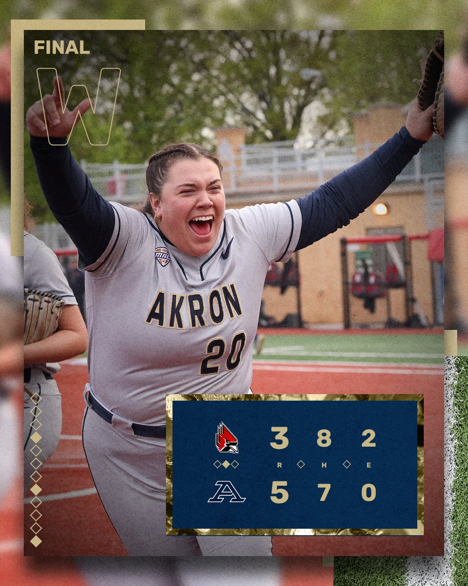 Akron Zips Softball tweet media