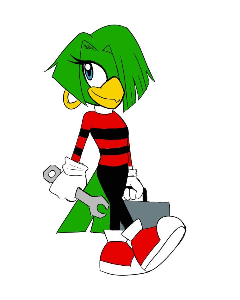 Tekno the Canary de Sonic fleetway !