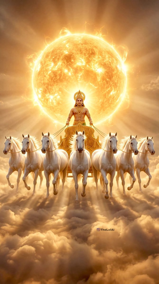 The universe moves in rhythm with the eternal radiance of Surya Dev.