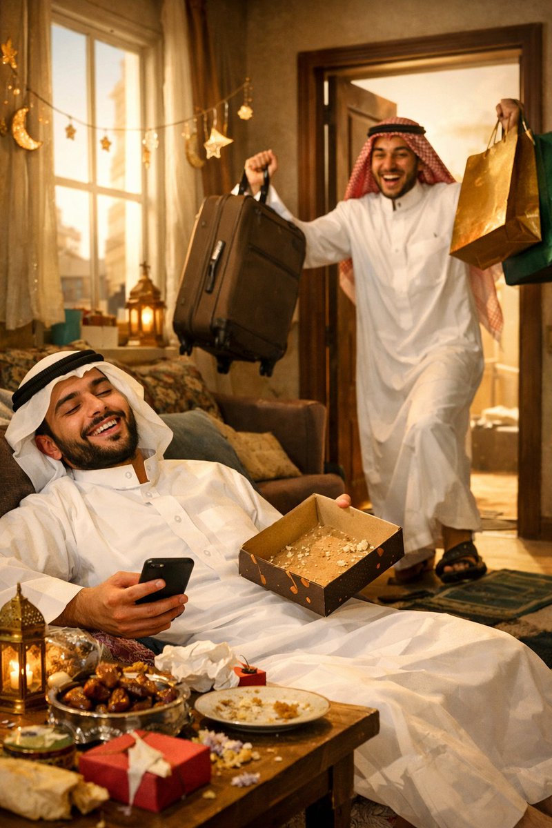 سؤال :-

يا شباب من الذي عنده قده عـيـد ؛
او مثلي يوم " 1 شوال " و خلّص ؟