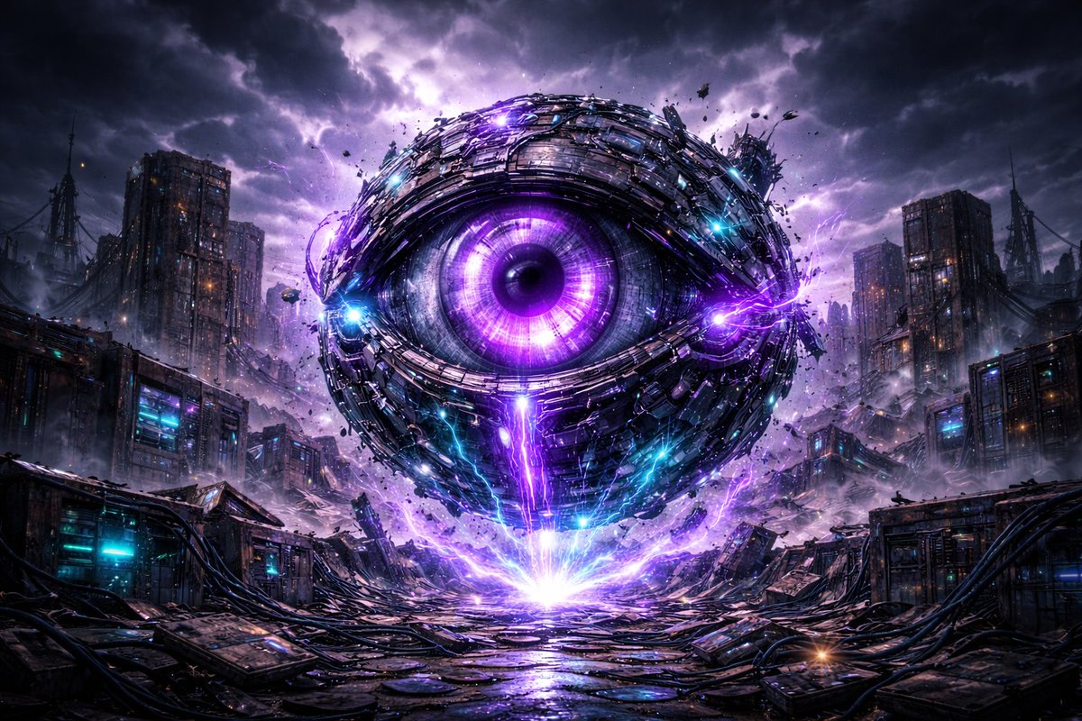 VinBryYT's tweet photo. The network sees again. Aeon Eye awakens to project our sovereign future from the heart of the ruins. 👁️⚡ #Solana

https://t.co/CPPdJakmRp https://t.co/oIMKMO0hYL