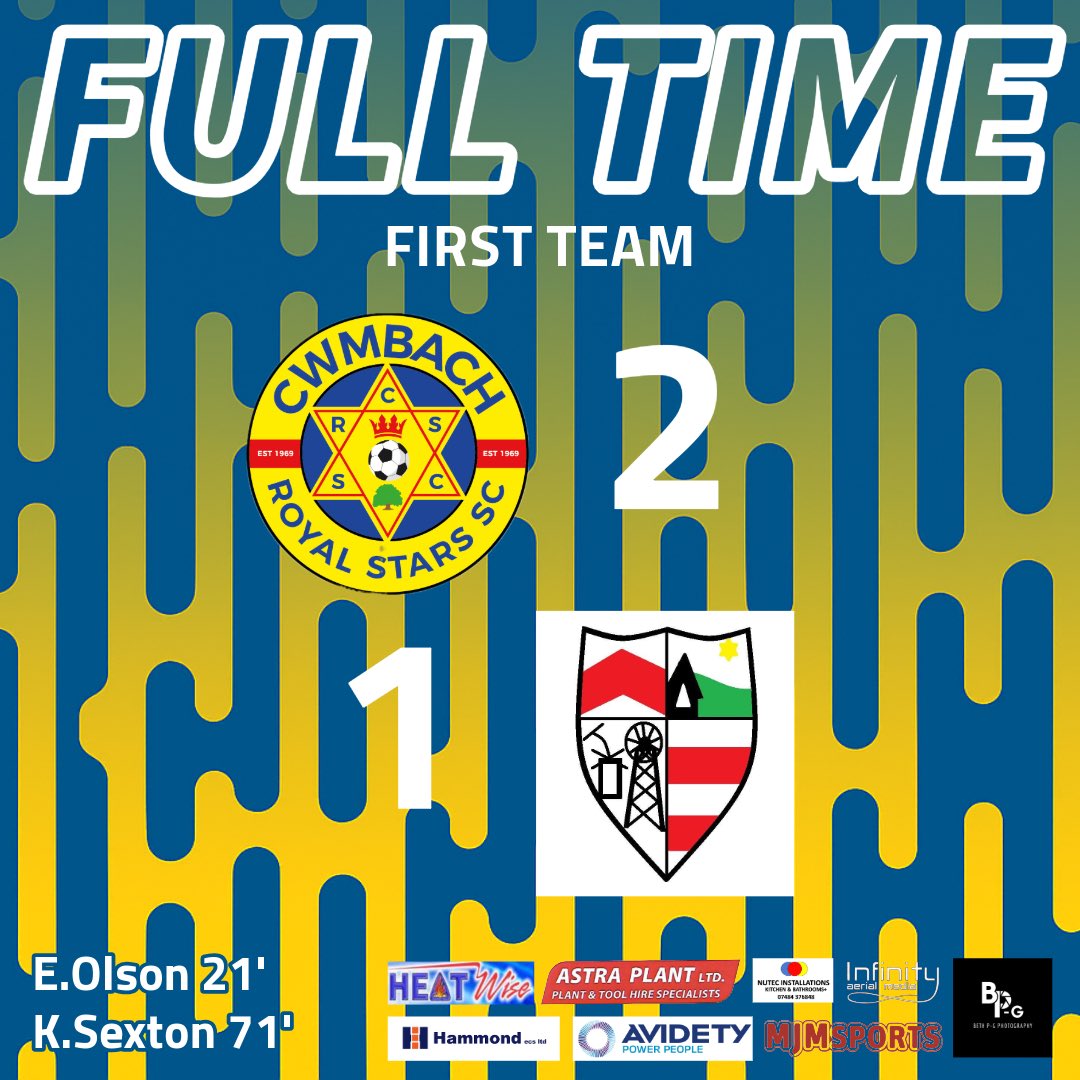Cwmbach Royal Stars SC tweet media