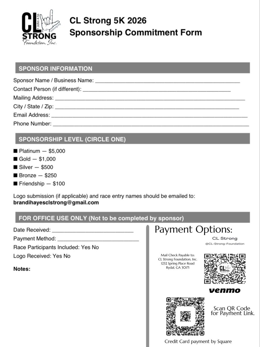 CLStrong Foundation tweet media