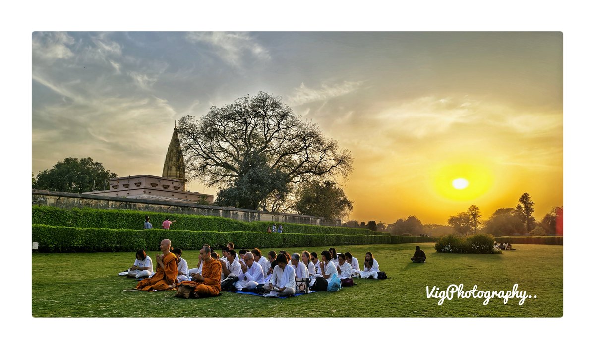 Vigneshwar_Ch's tweet photo. When the sky and soul align
Sunset meditation at its most divine 🌥️🙏🏻
Sarnath Buddhist Temple, Varanasi
Uttar Pradesh, India
#VigPhotography #Sarnath #Buddhism #Meditation #IncredibleIndia #GoldenHour #Spirituality #TravelDiaries #Photography #TravelPhotography #MobilePhotography https://t.co/ixq4Pk1KNR
