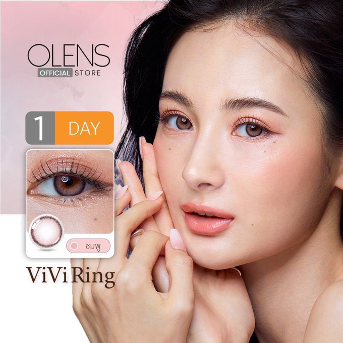 TangeiiPatt's tweet photo. อยากไปนั่งข้างๆ แล้วหันไปสบตาด้วยตาที่ใส่คอนแท็คเลนส์ OLENS รุ่น Vivi ring ค่ะ 
📍 https://t.co/d5oN2qctuX

บอกเลยว่าถ้าใส่ละตาจะดูวาวมากก มี 2 สีให้เลือกนะคะ > ร้าน Official ในไทยนะคะะ รีบเยย https://t.co/freYWsLKbC