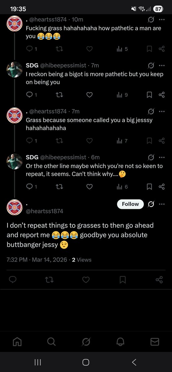 Blocked by the bigot ☺️
My work is done