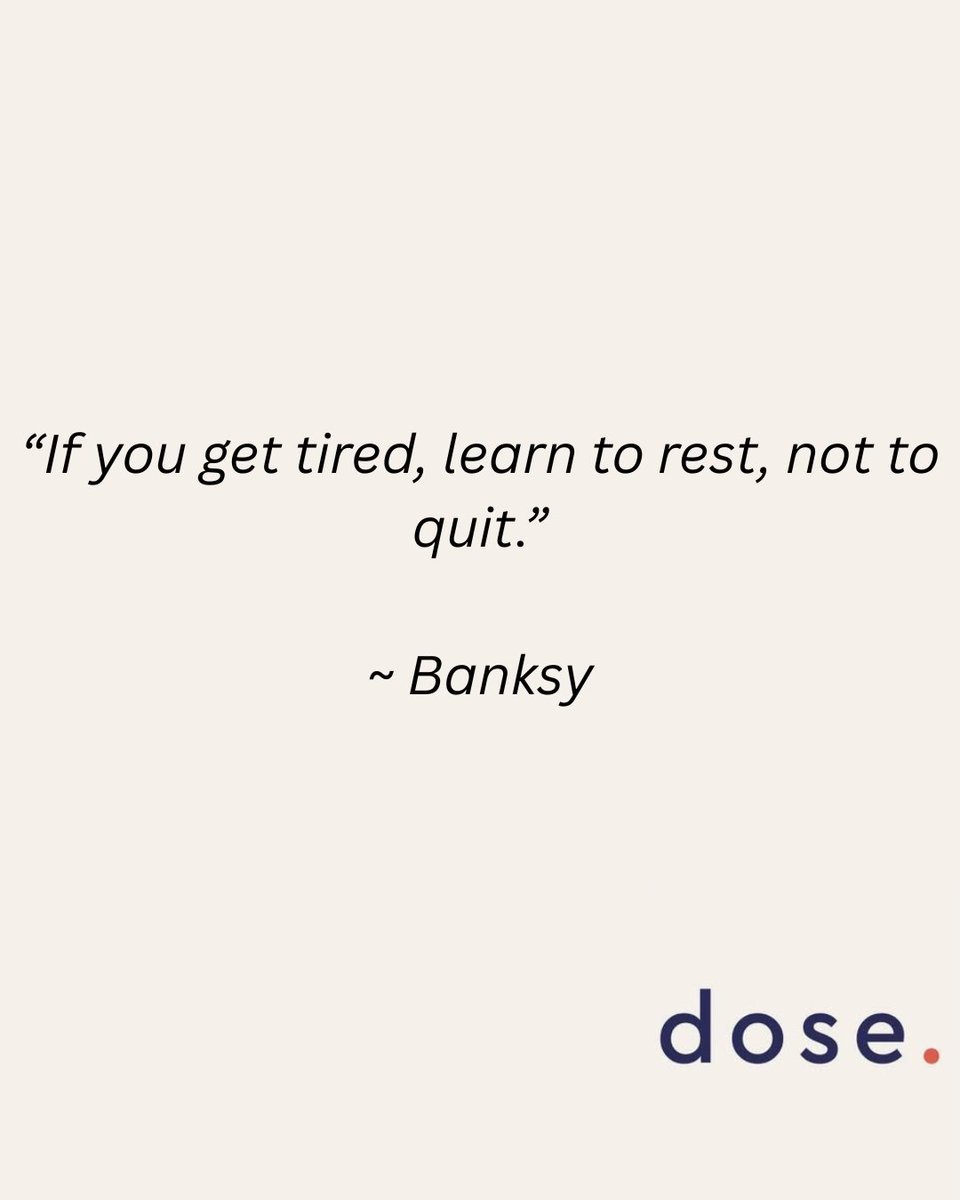 dose's tweet image. #Quit #Tired #Banksy