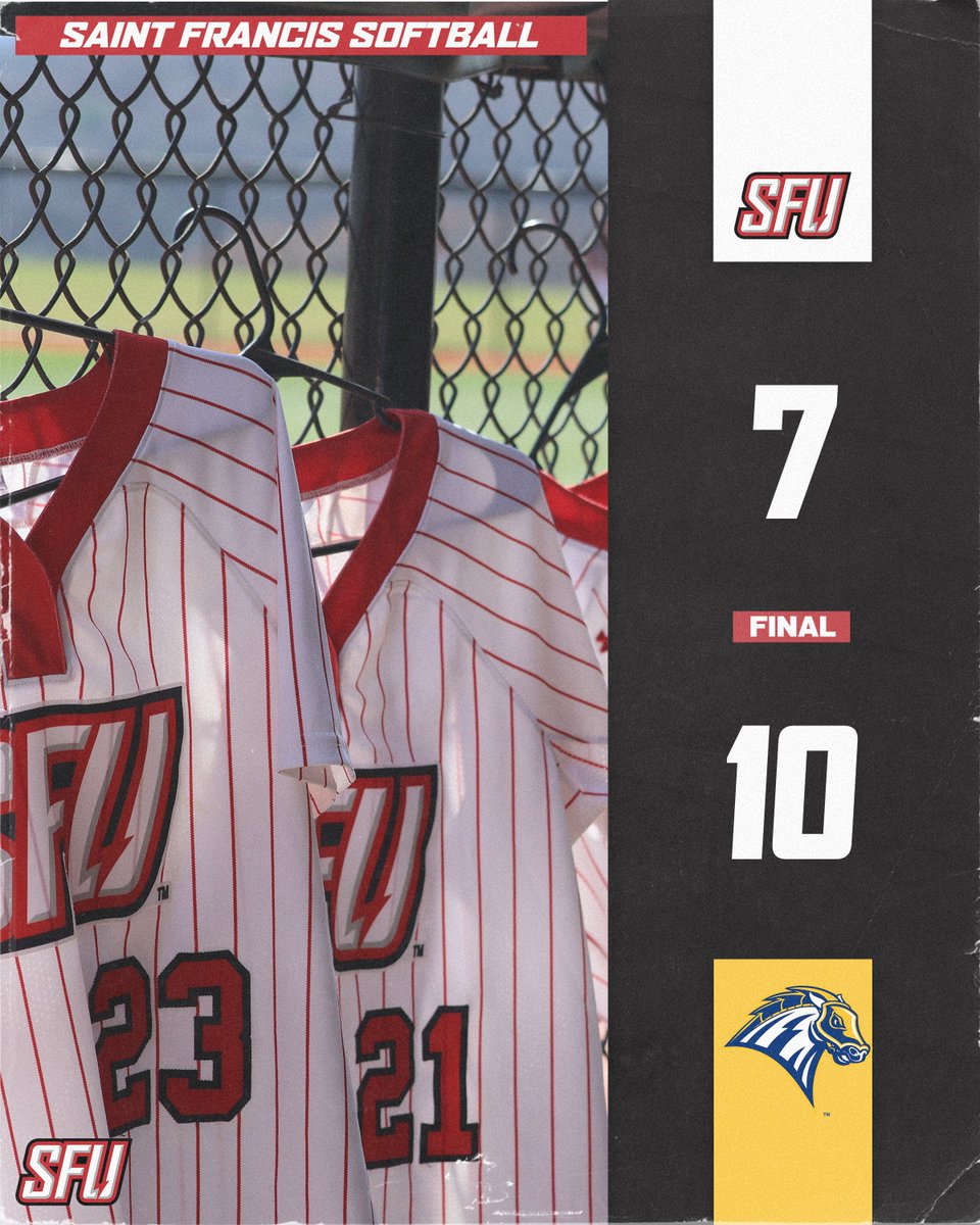 Saint Francis Softball tweet media