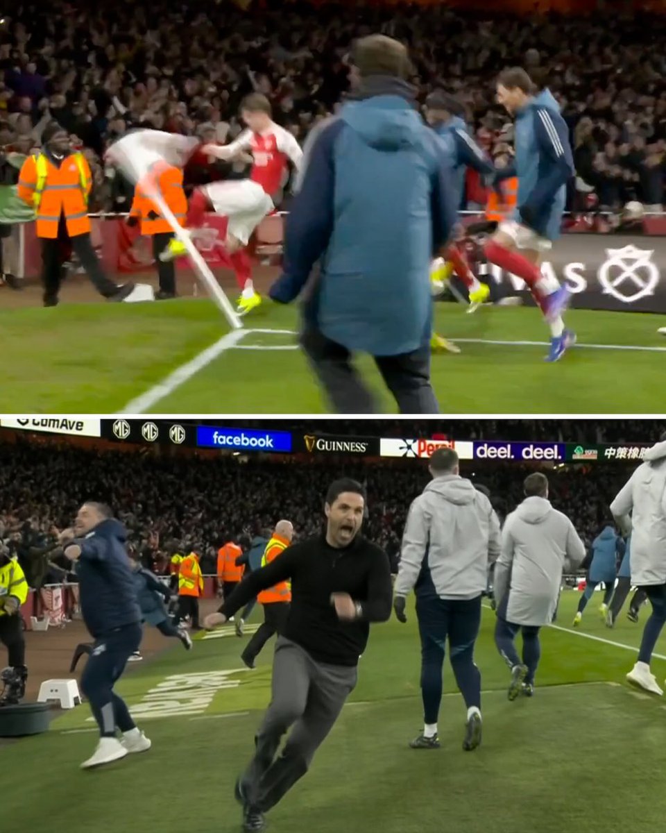 Paschalisticc's tweet photo. Late victory feels sweet

 #ARSEVE https://t.co/w31mHr8Jyp